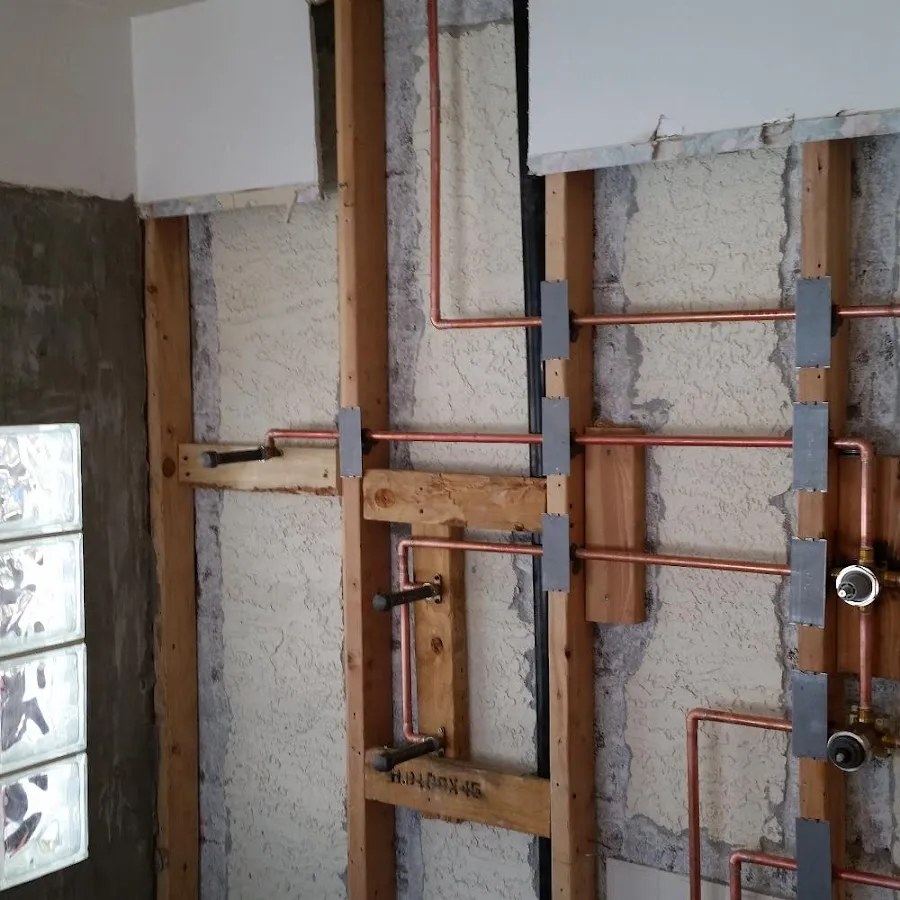 Copper pipe installation for Burst Pipe Repair in Dingman